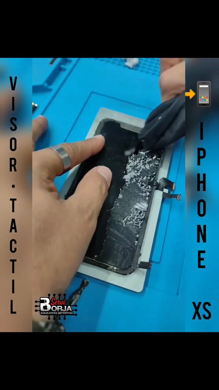 Cambio de pantalla de iPhone XS en ServiBorja